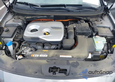 2017 Hyundai Sonata Hybrid Limited из США, поврежденный, VIN KMHE34L11HA060198